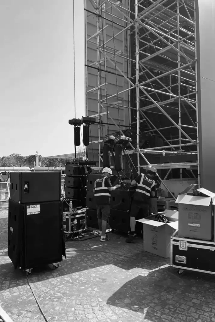 structure scenique